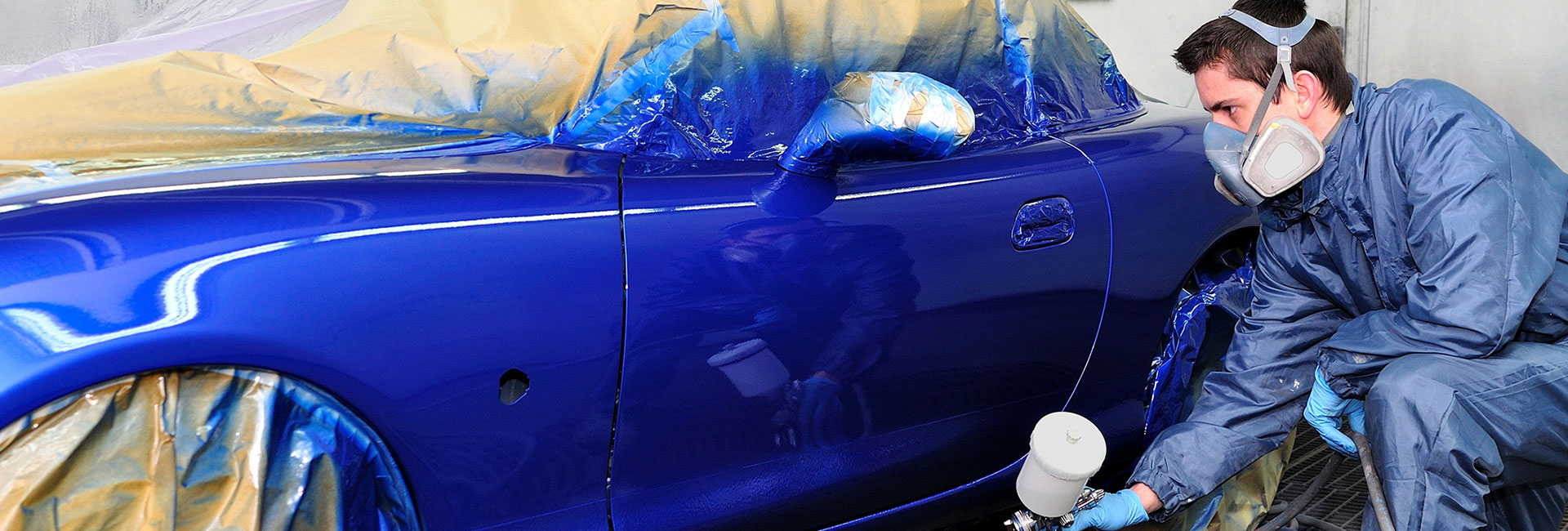 Mobile Car Spray Painting & Repair - Banner